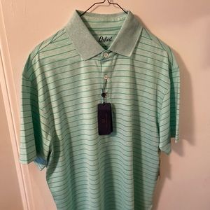 Oxford Clifford Polo, Size: Medium, Color: Florida Keys Heather